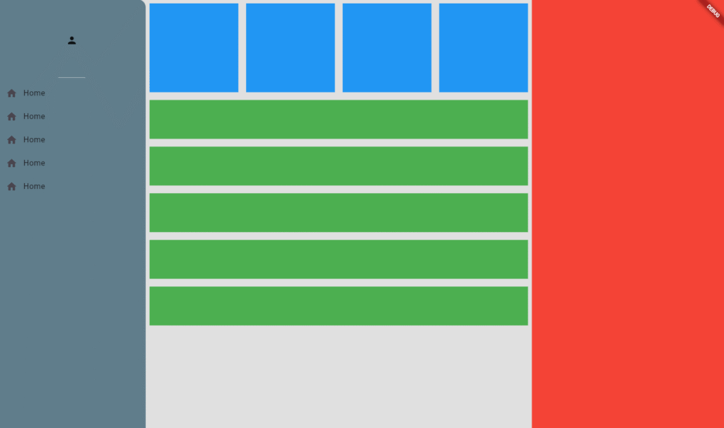 responsive design in Flutter