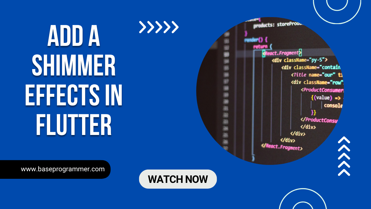 Shimmer Effect in Flutter